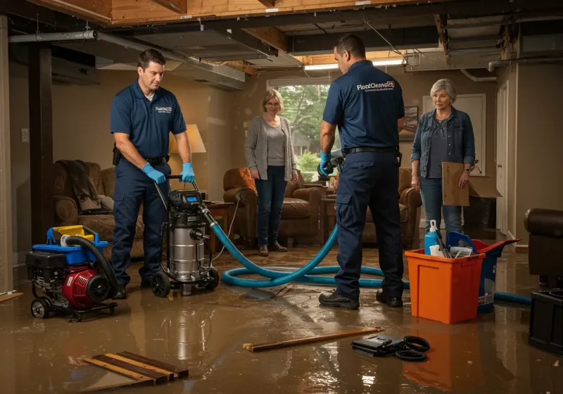 Basement Water Extraction and Removal Techniques process in Winterville, NC